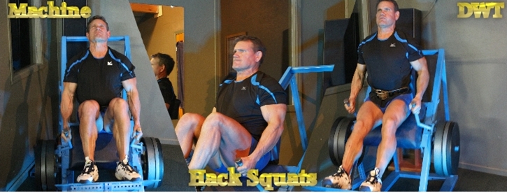 Intermediate hack squats