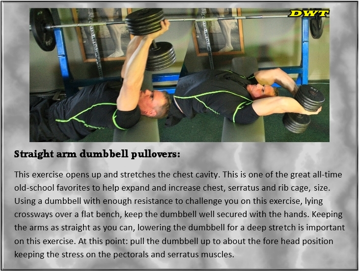 Dumbbell pullovers